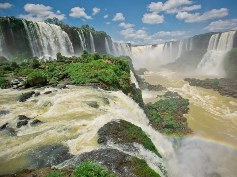 Roaring Iguassu Falls