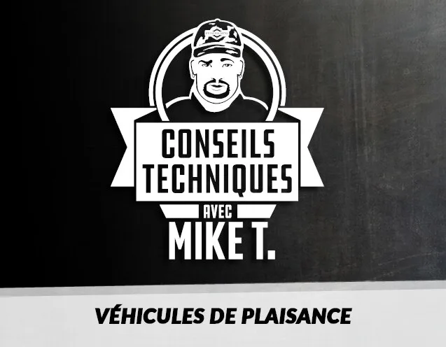 Conseils techniques : Véhicules de plaisance