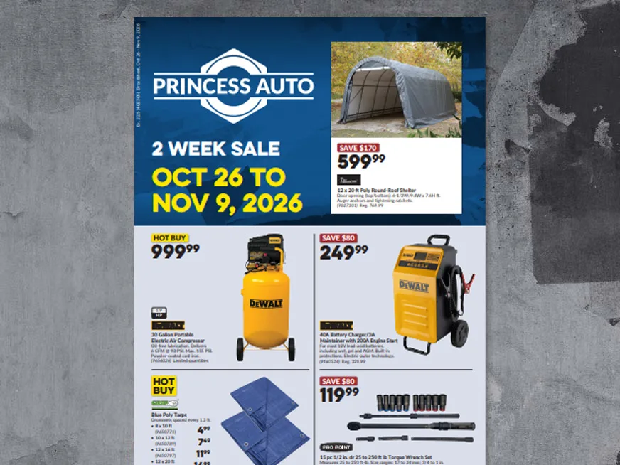 SPECIAL FALL SAVINGS