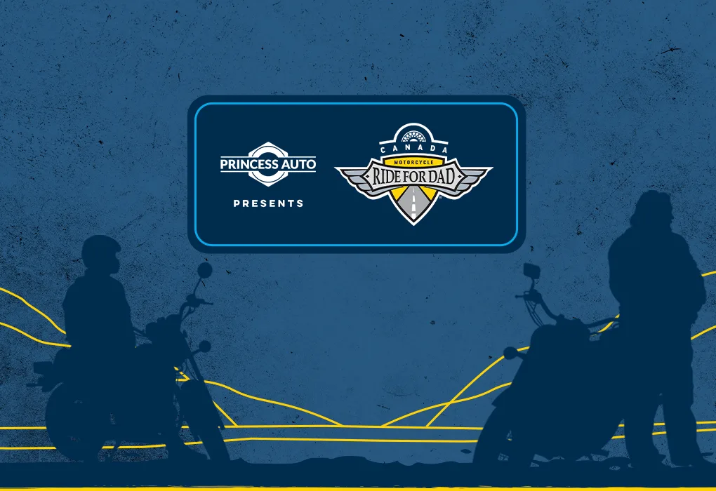 Ride for Dad Horizontal Banner