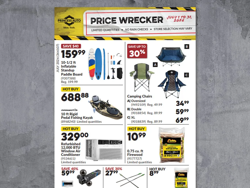 July Wrecker Flyer Image