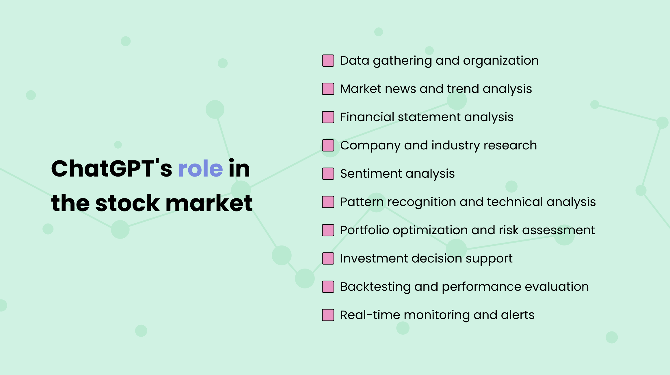 ChatGPT Role in the Stock Market