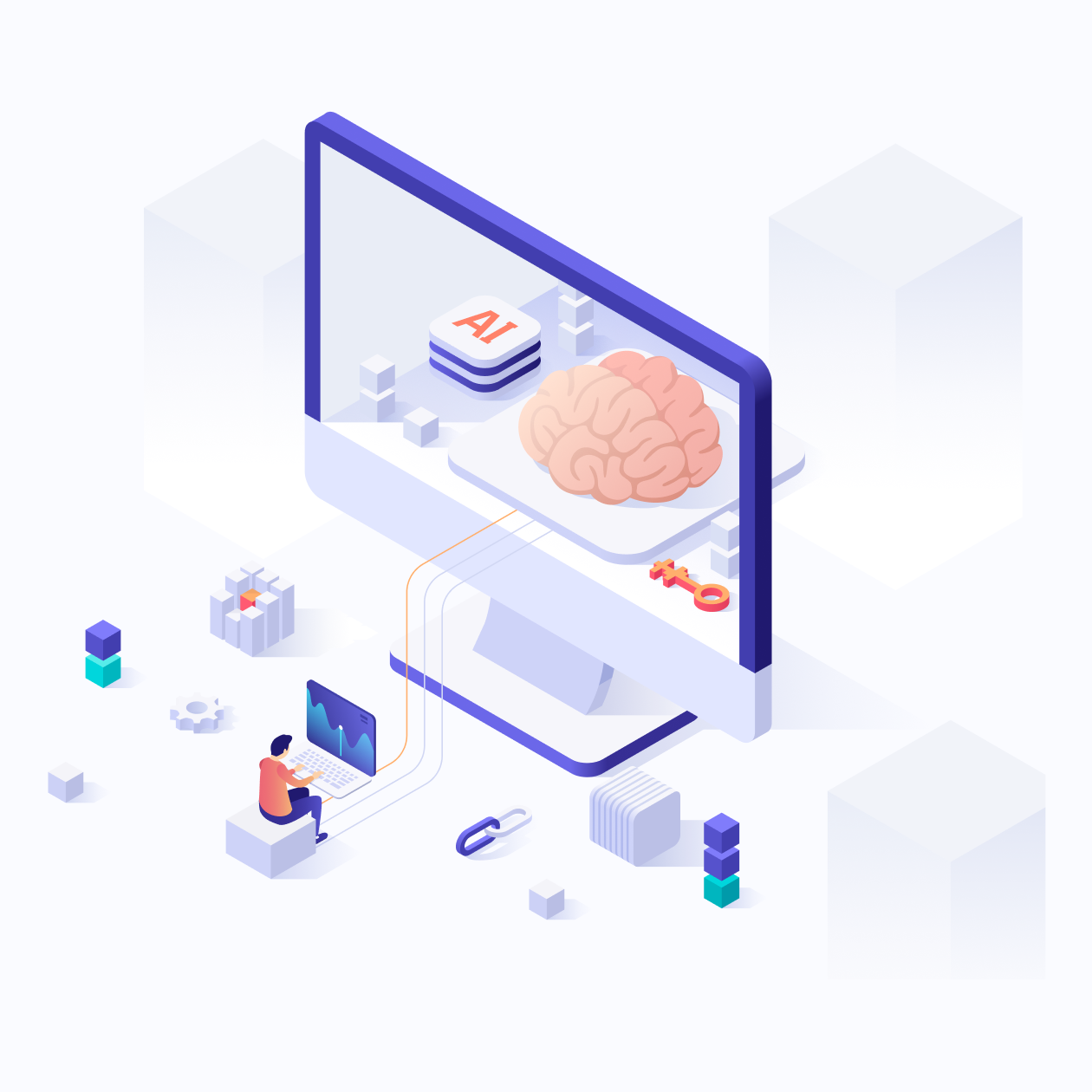 Artificial Intelligence Trading Platform Header