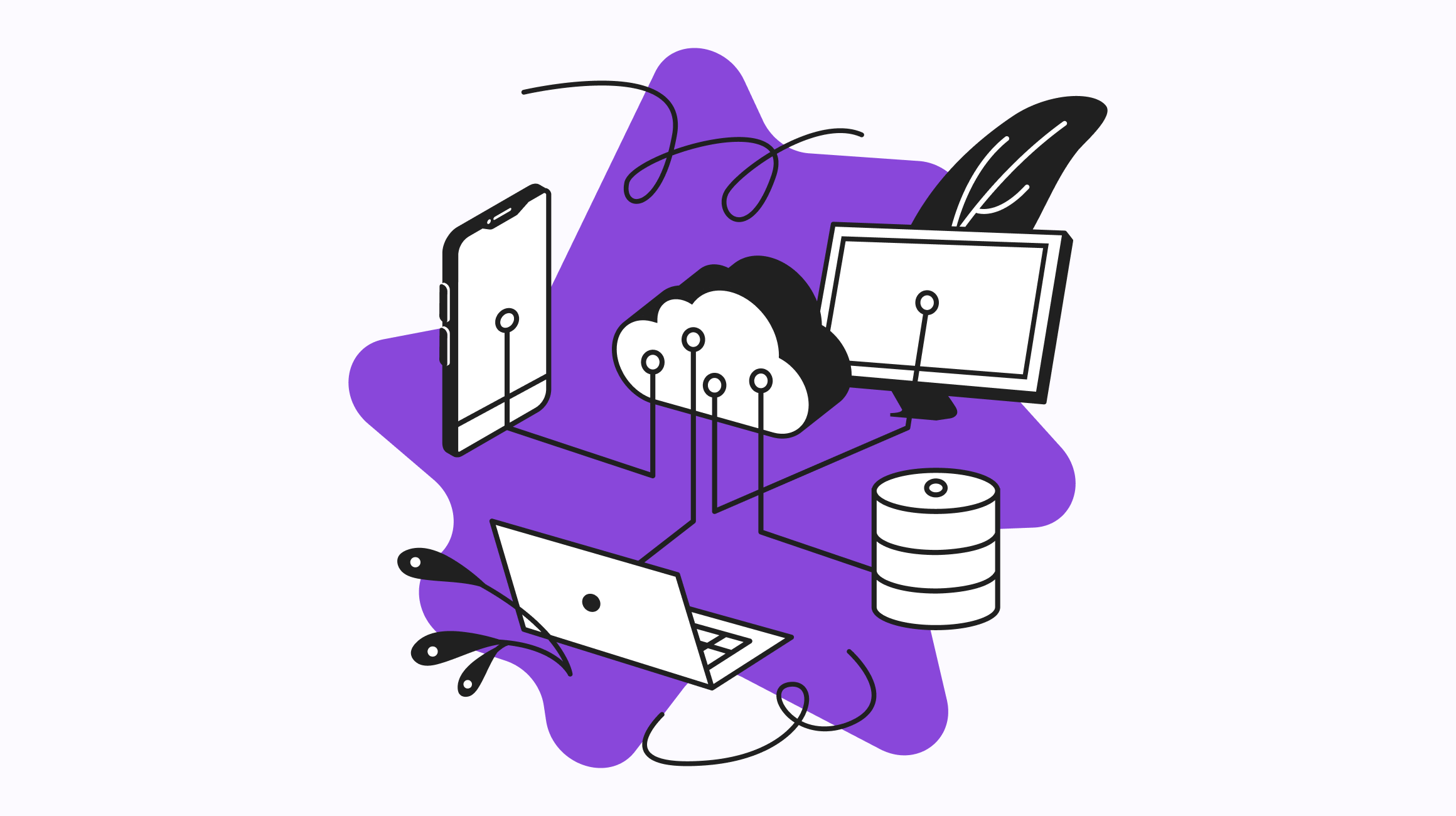 Integration with third-party services illustration