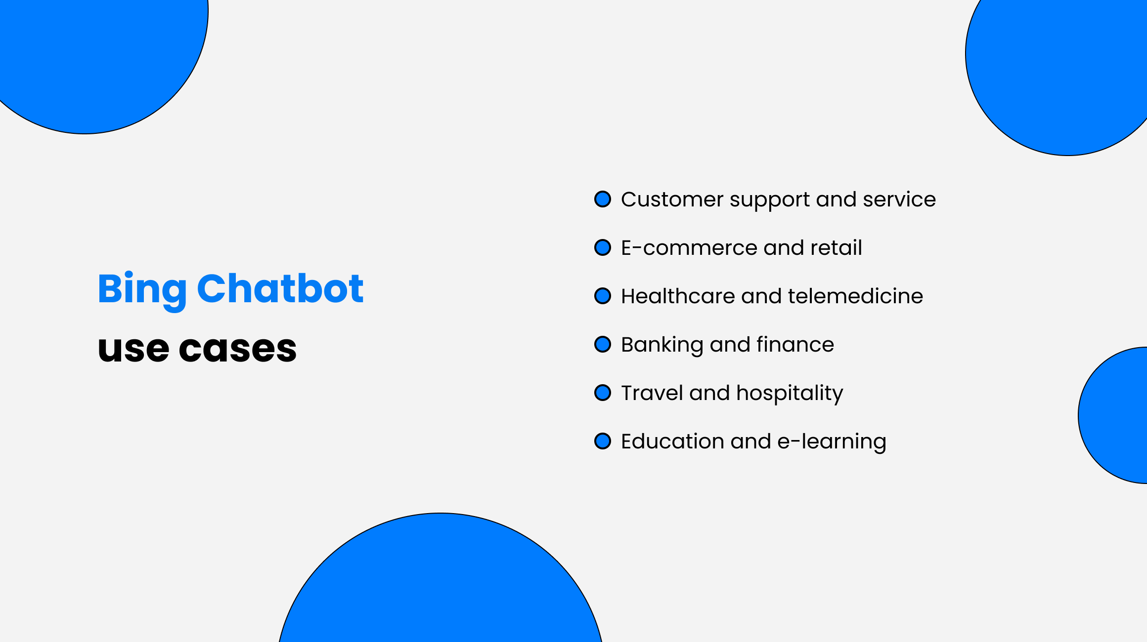 Bing Chatbot Use Cases