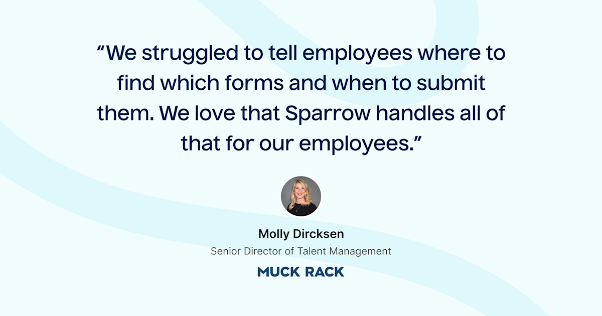 How Muck Rack manages employee leave across 33 states | Sparrow