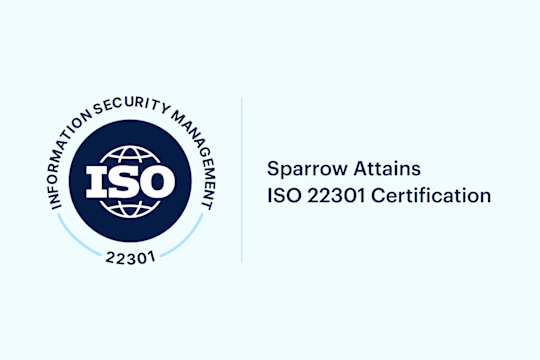 Sparrow Attains ISO 22301 Certification for Business Continuity Excellence card image