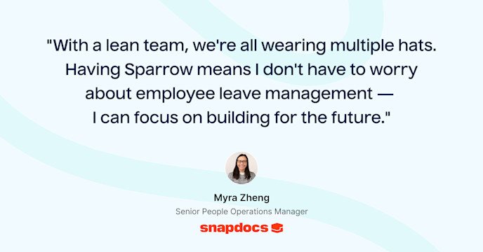 Comprehensive compliance and custom payroll support: Why Snapdocs switched to Sparrow card image