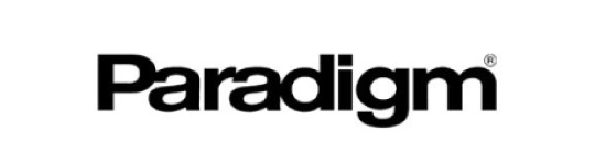 Paradigm logo ribbon