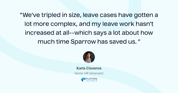 How Platform Science upgraded their employee leave experience card image