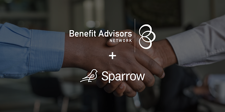 Benefit Advisors Network and Sparrow Partnership card image