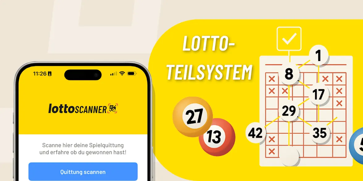 Lotto-Teilsystem – Mehr Spielraum bei kleinerem Einsatz?