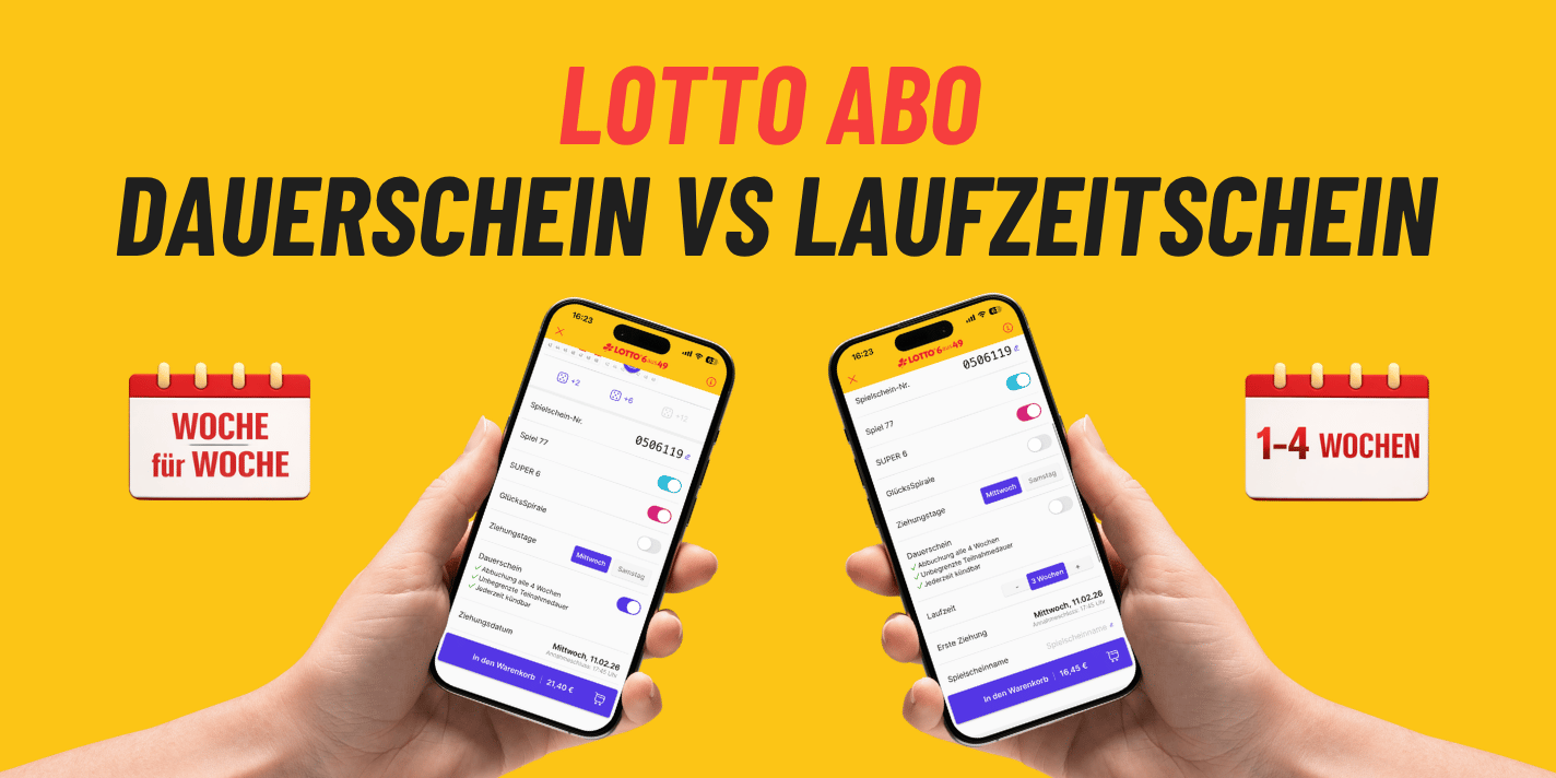 Lotto Abo: Dauerschein vs. Laufzeitschein – was passt zu dir?