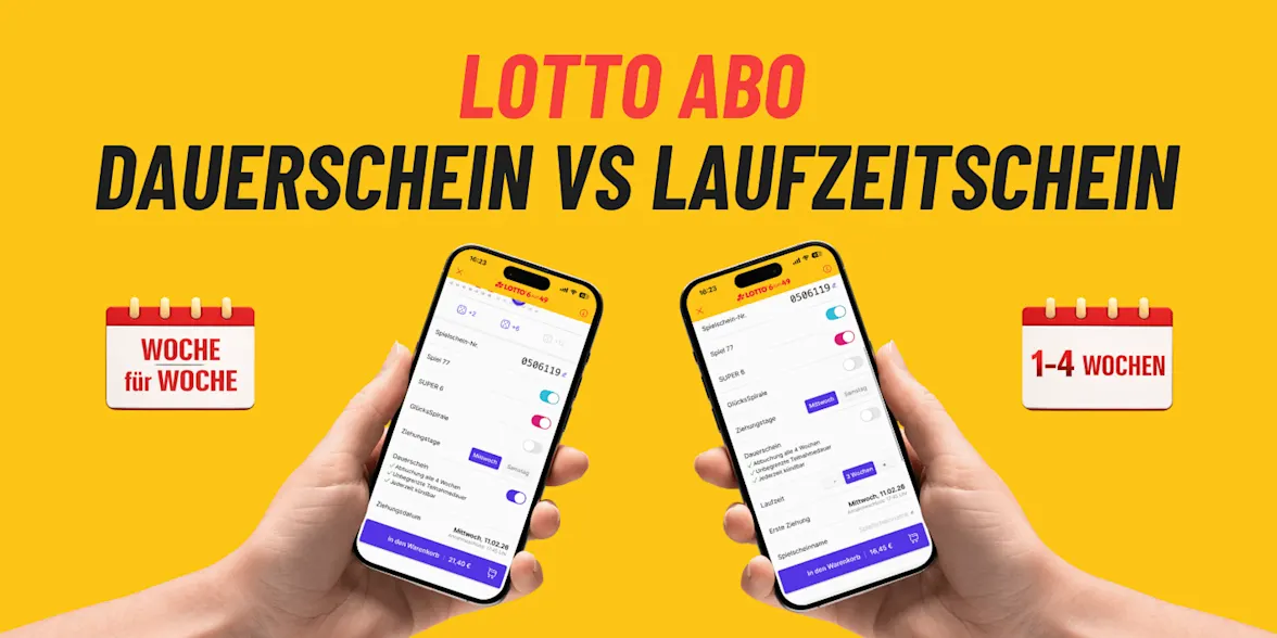 Lotto Abo: Dauerschein vs. Laufzeitschein – was passt zu dir?