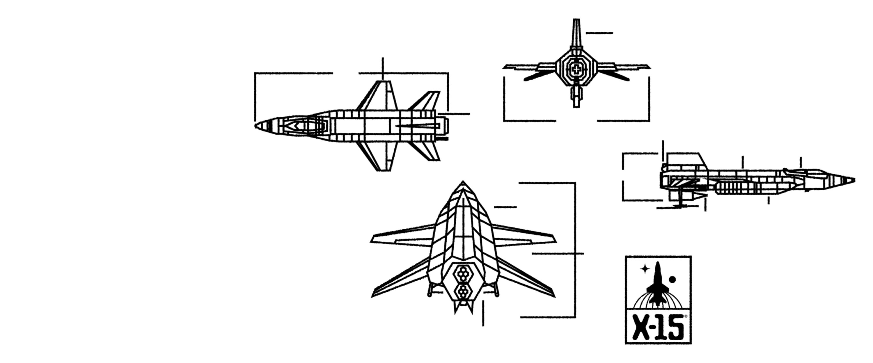 nasa x  43 blueprints