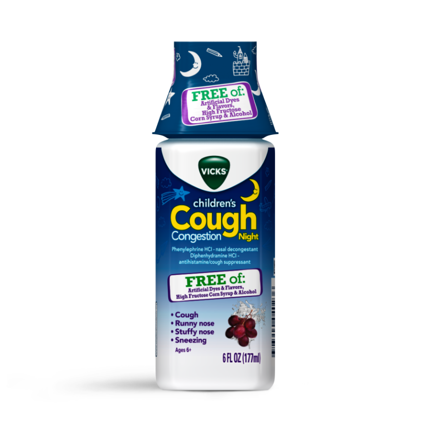 Vicks® Children’s Cough & Congestion NIGHT Medicine Vicks
