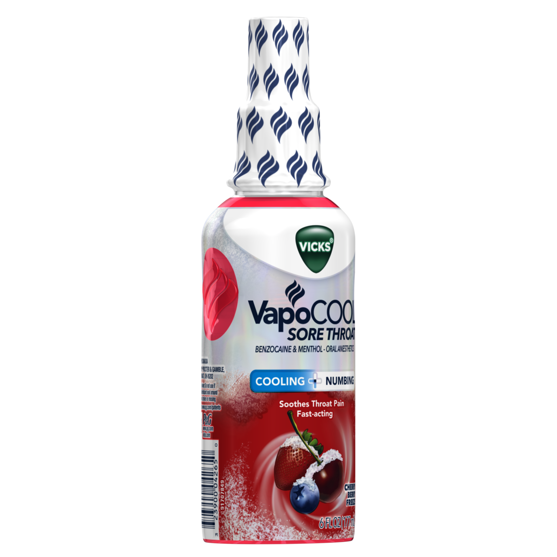 Vicks® VapoCOOL™ Sore Throat Spray, Cherry Berry Freeze