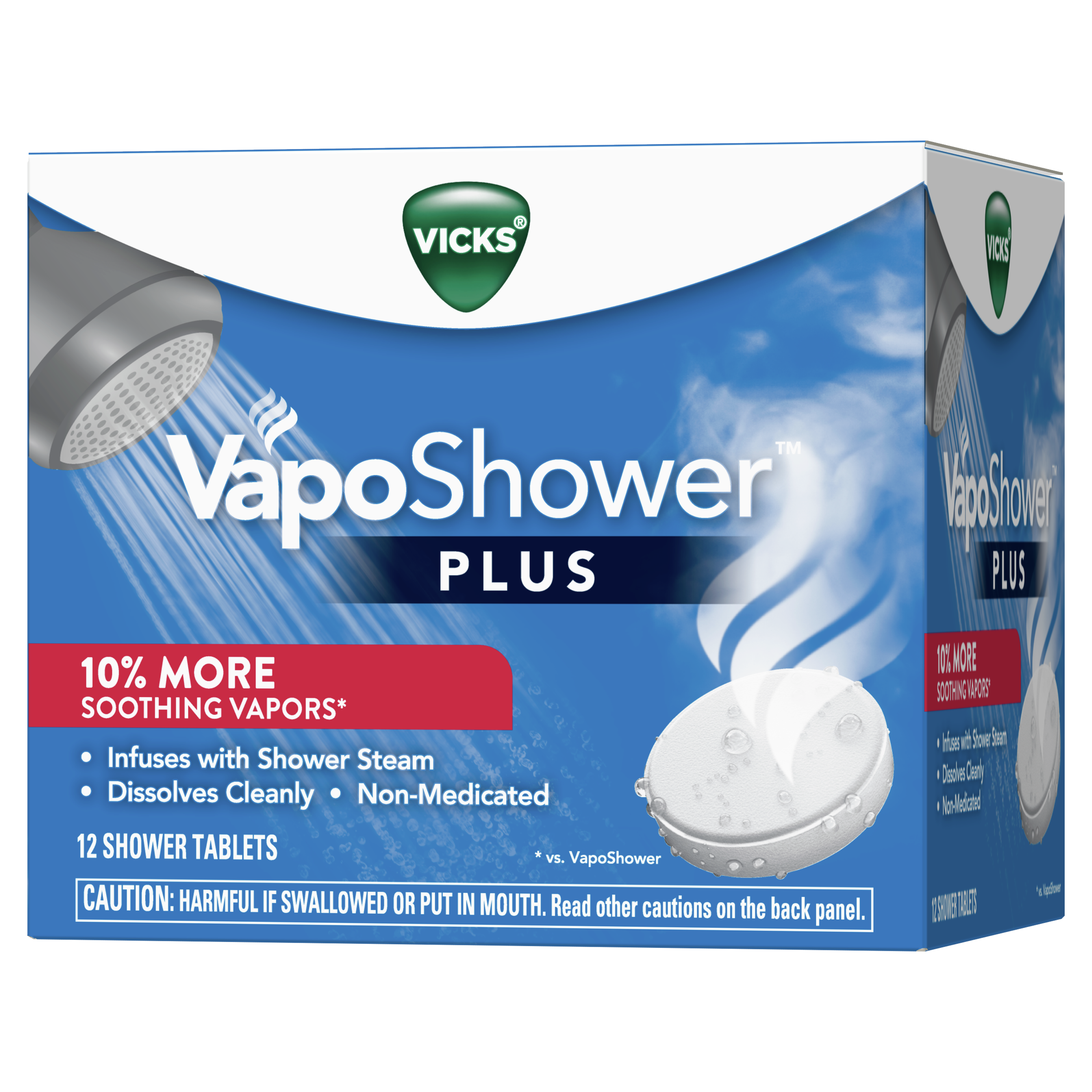  Vicks, VapoShower Plus, Shower Steamers, Eucalyptus