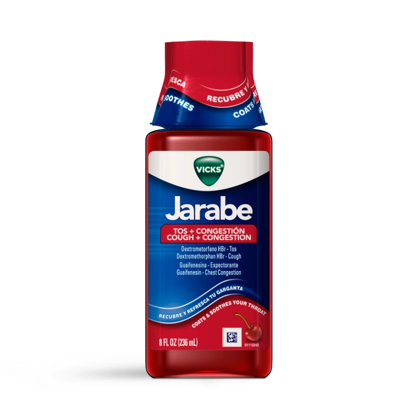 Vicks® Jarabe Cough and Congestion Liquid