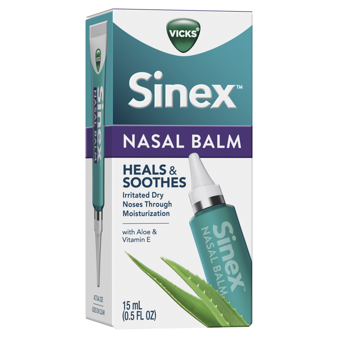 Vicks® Sinex™ Nasal Balm 0.5 FL OZ left