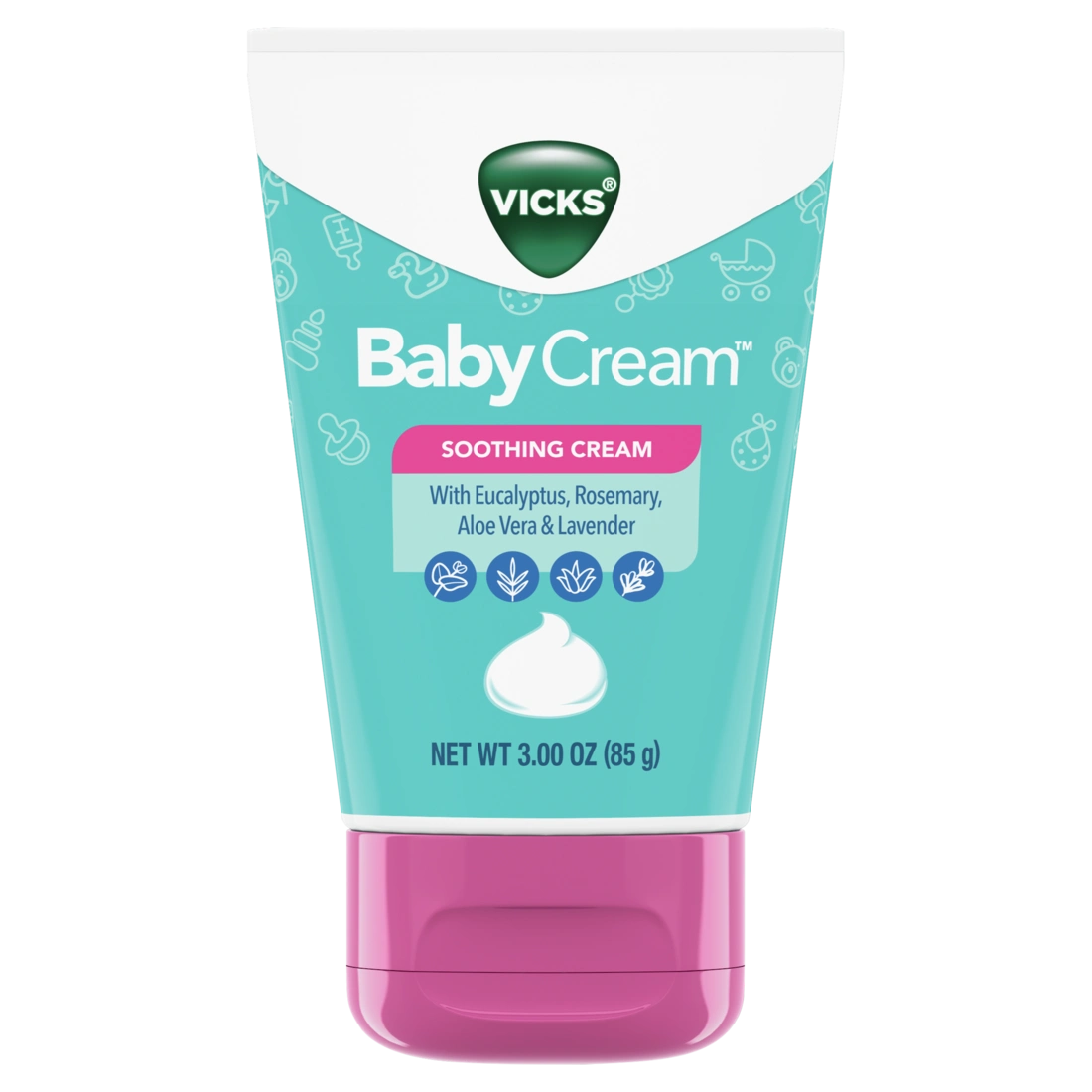 Vicks® BabyCream™, Non-Medicated Soothing Cream