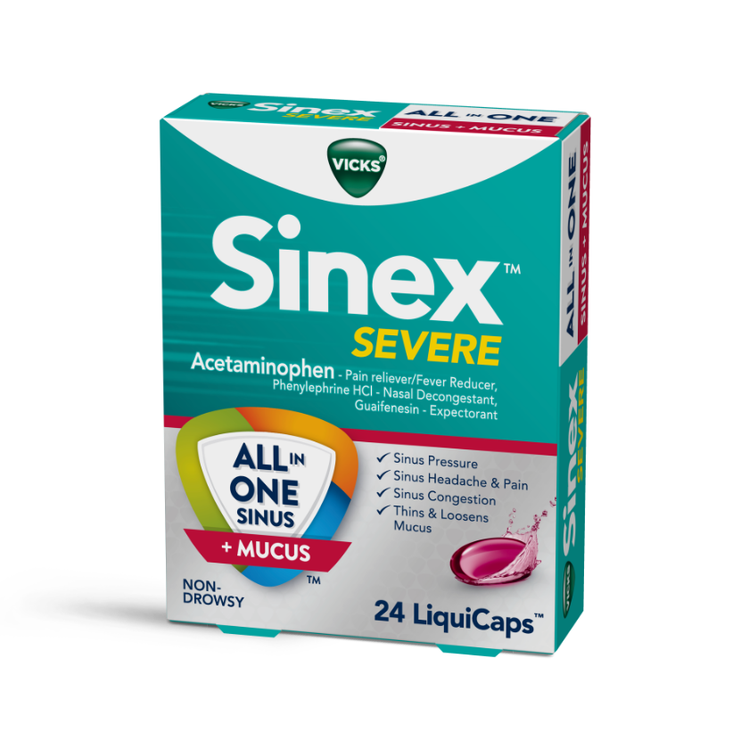 Sinex Severe for Sinus Congestion & Pressure Relief