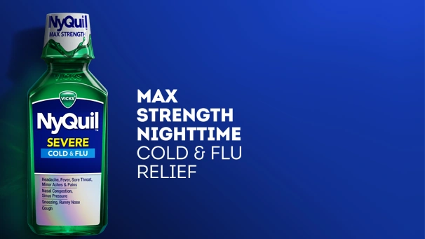 NyQuil Max Strength Nighttime Cold & Flu Relief