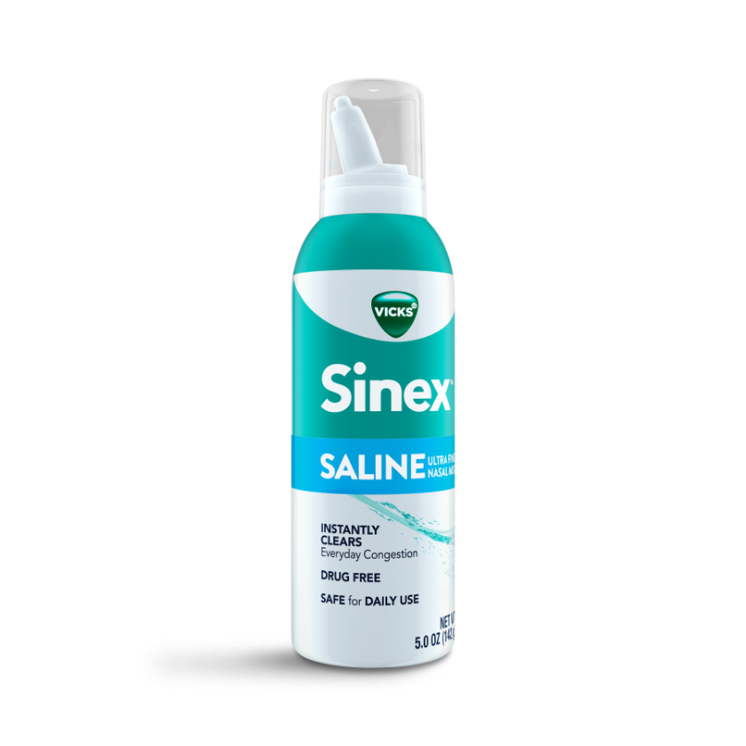 Vicks sinex store saline