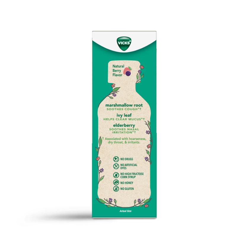 Children's Botanicals Multicare Cough Relief Liquid Vicks