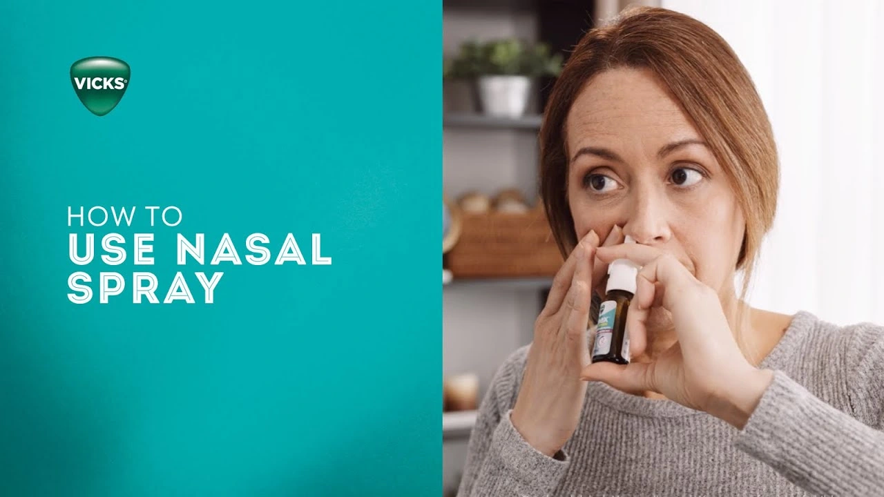 How to Use Nasal Spray | Vicks