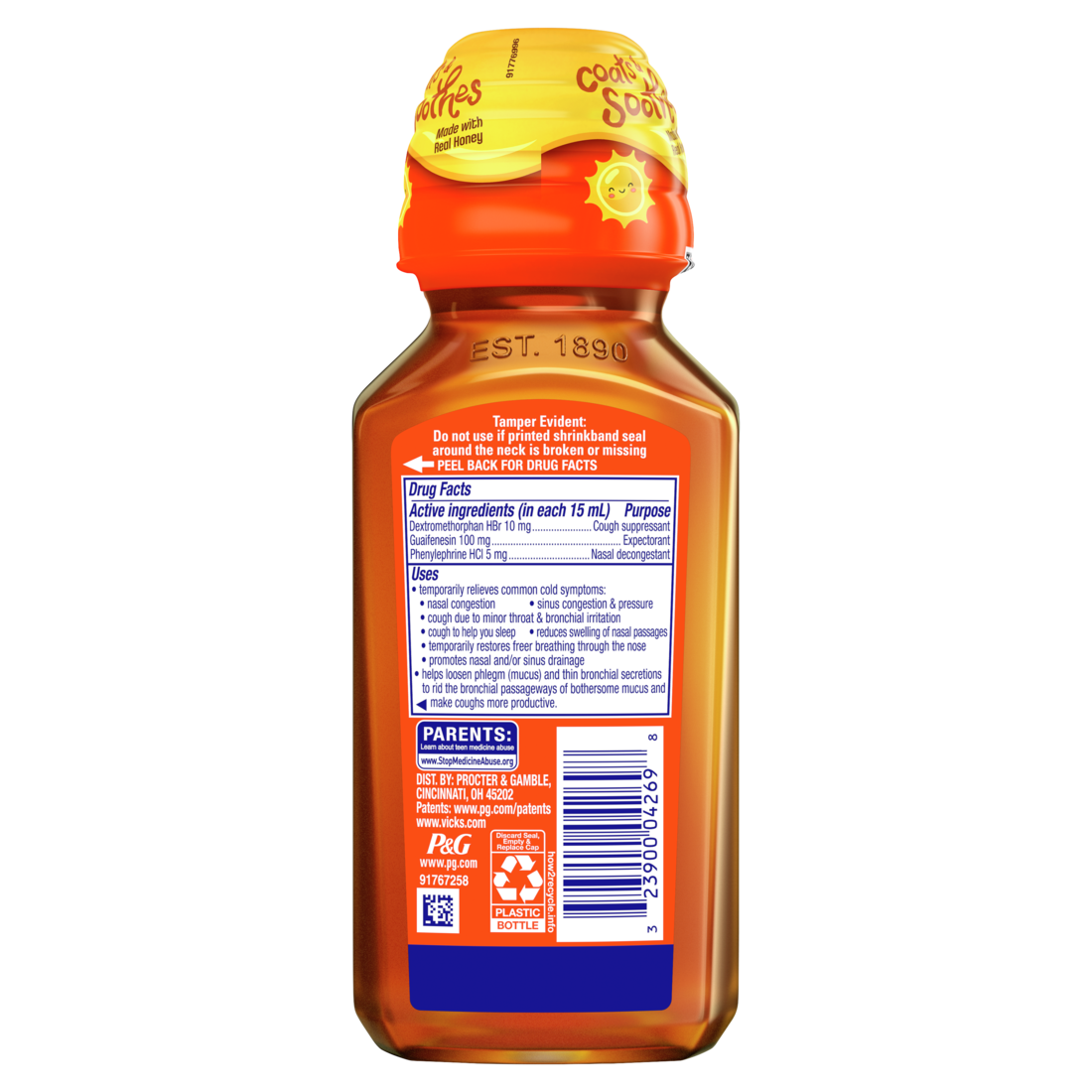 Vicks Dayquil KIDS Cold and Cough + Mucus Relief