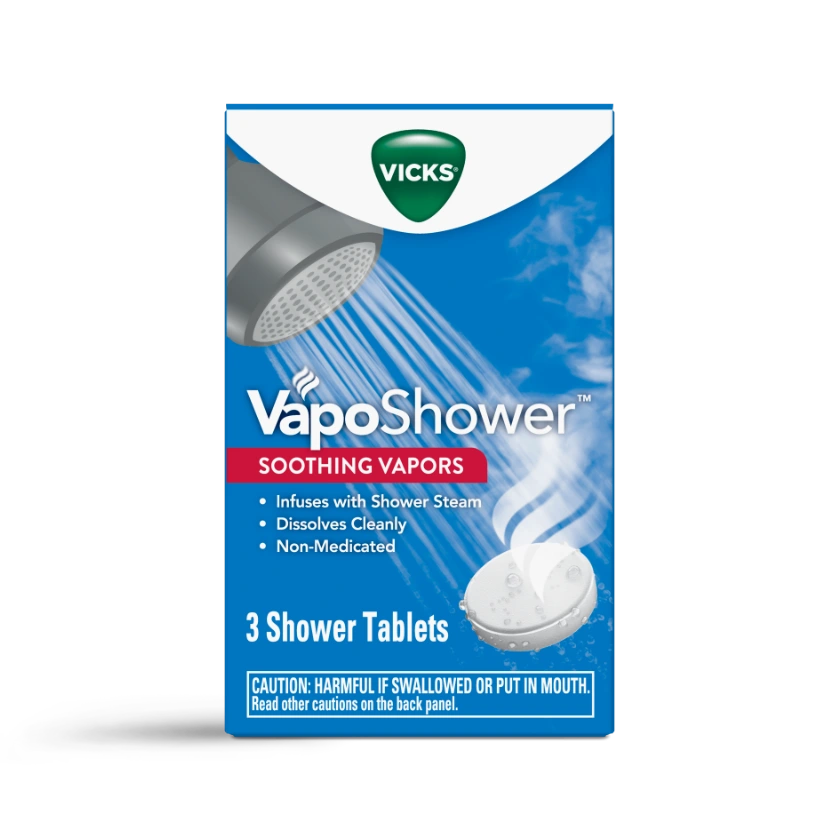 Vicks® VapoShower™, Non-Medicated Shower Tablets
