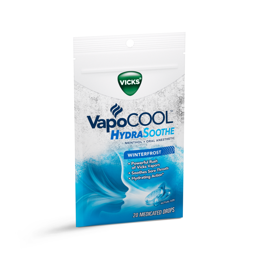 VapoCOOL HydraSoothe Medicated Drops WinterFrost
