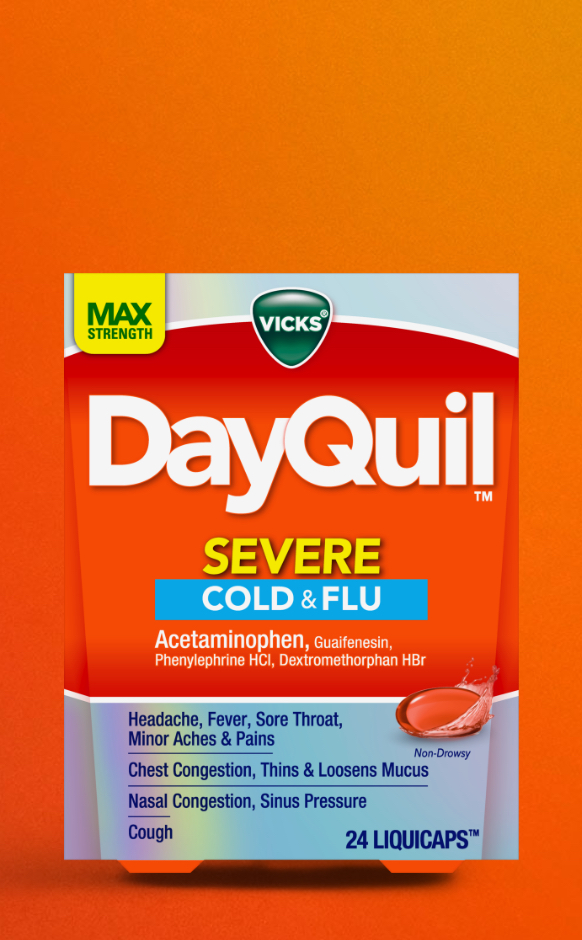 Cough Medicine, Cold Medicine, Flu Relief & Allergy Medicine - Vicks