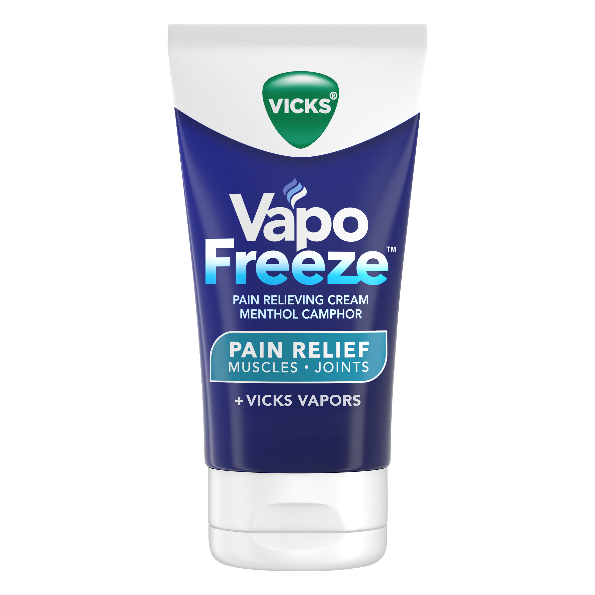 VapoFreeze Menthol Pain Relief Cream 3oz | Vicks