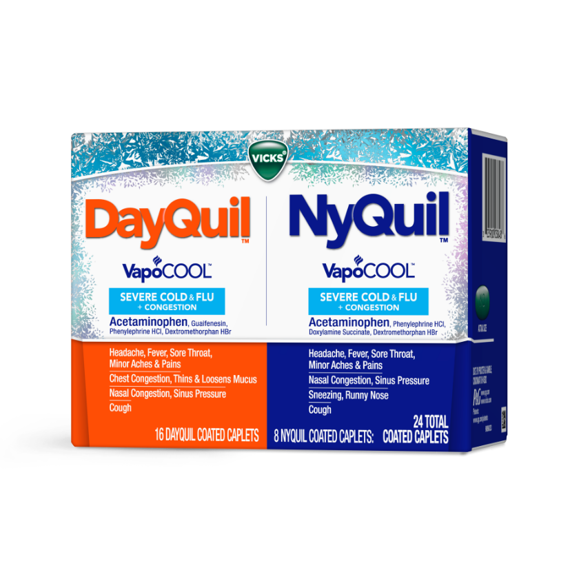 DayQuil / NyQuil Severe VapoCOOL Caplets