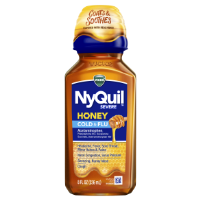 NyQuil Severe Honey Cold and Flu Relief Liquid