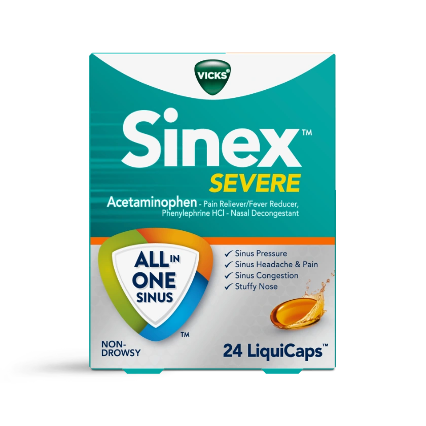 Sinex™ SEVERE ALL IN ONE SINUS LiquiCaps™