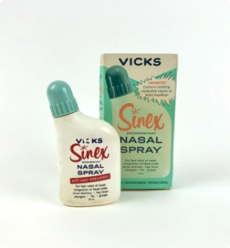 1959 - Vicks Introduced Sinex Nasal Spray