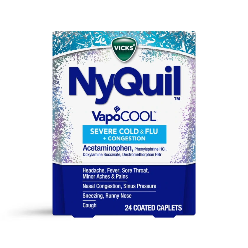 NyQuil™ VapoCOOL SEVERE Maximum Strength Cold & Flu + Congestion Nighttime...