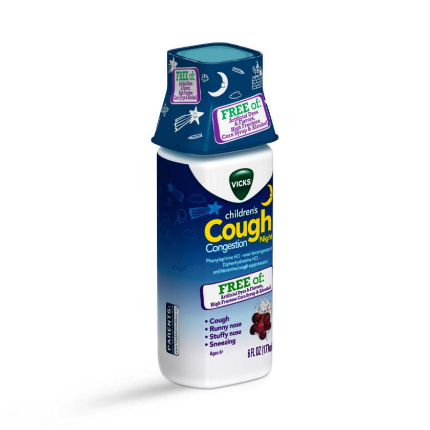 Vicks Children's Cough & Congestion Night Syrup