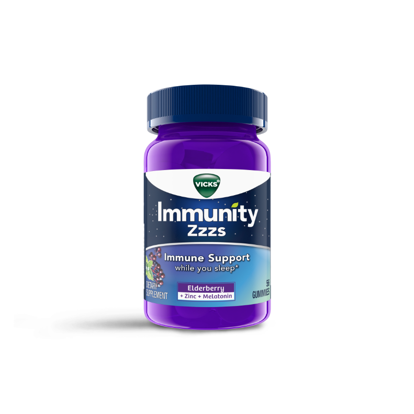 Vicks Immunity Zzzs Gummies