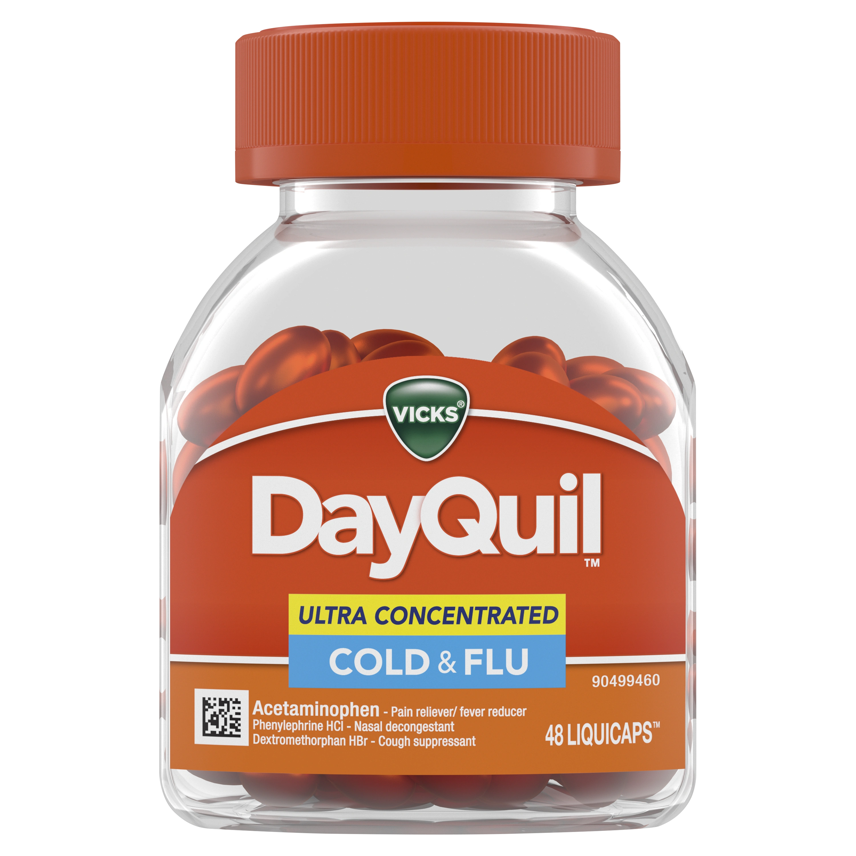 DayQuil™ Ultra Concentrated Cold and Flu Relief Liquicap Medicine