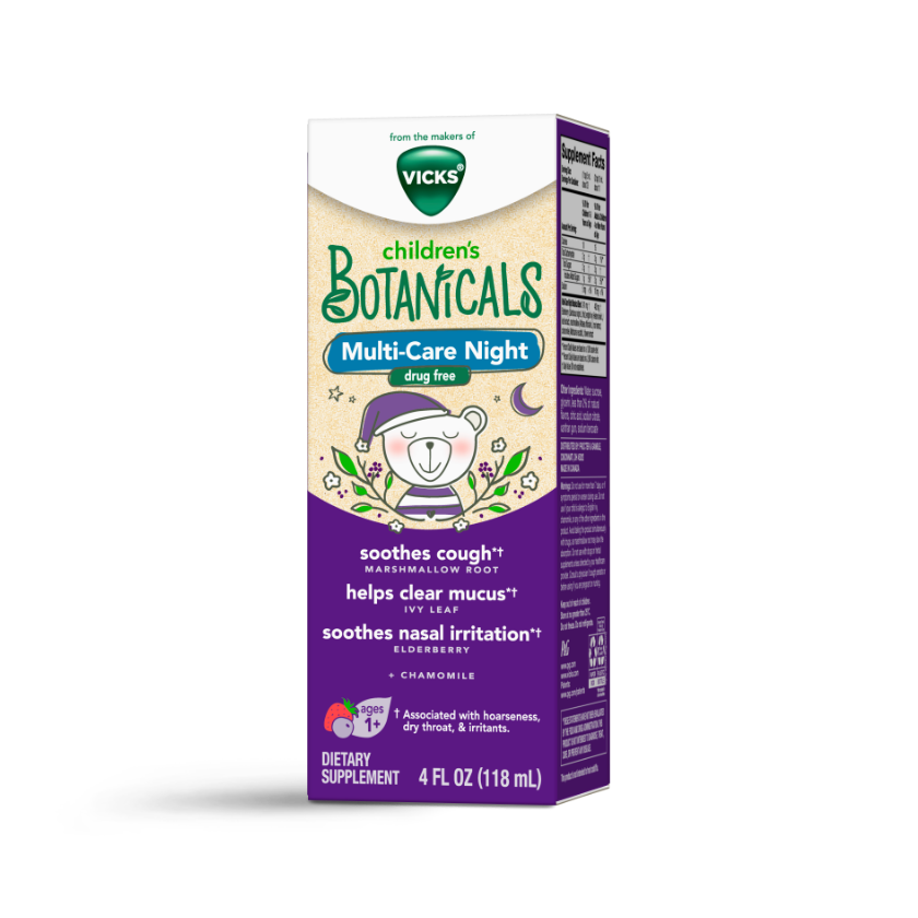 Vicks Children's Botanicals Multicare Night Cough Relief Liquid