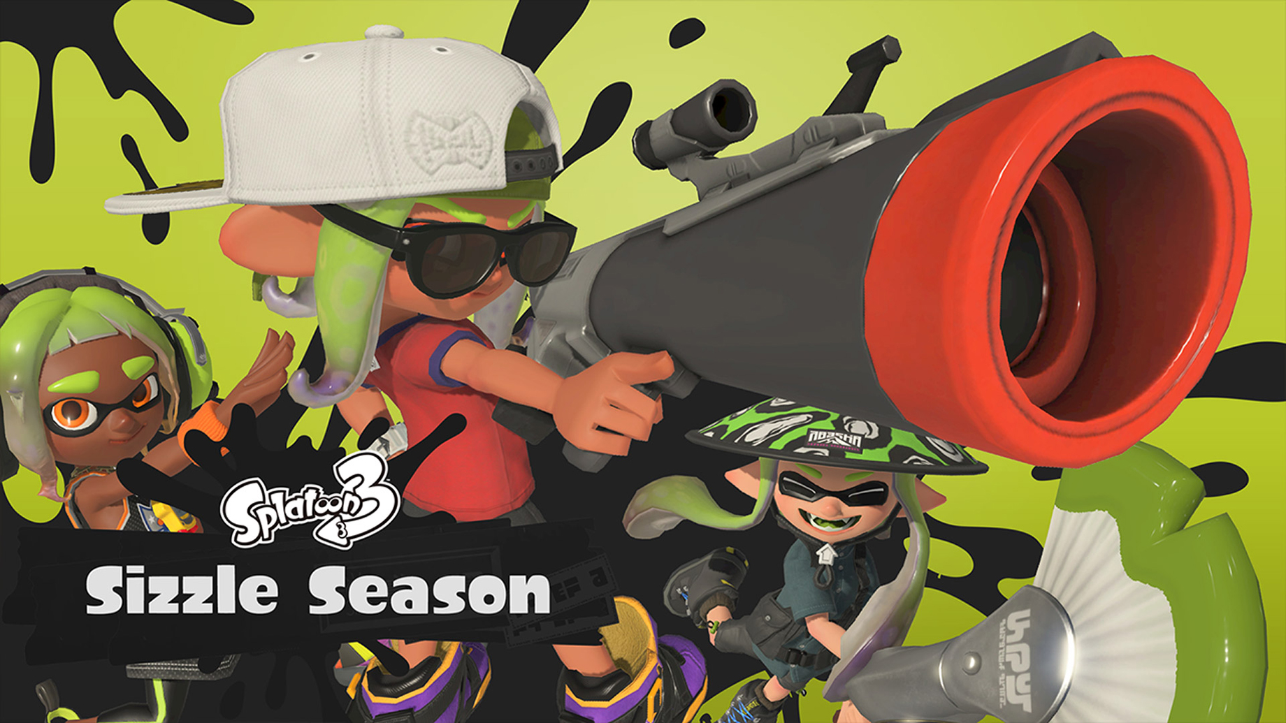 Splatoon™ 3 Splatoon 3 Sizzle Season adds new weapons, stages