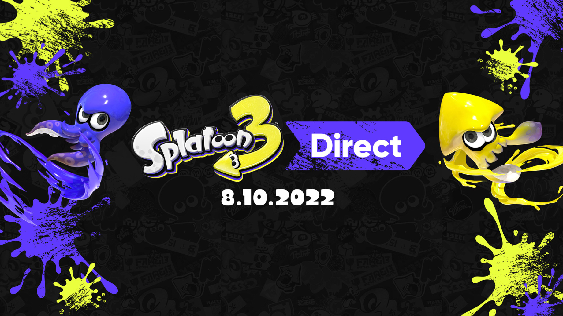 Splatoon 3 Direct logo