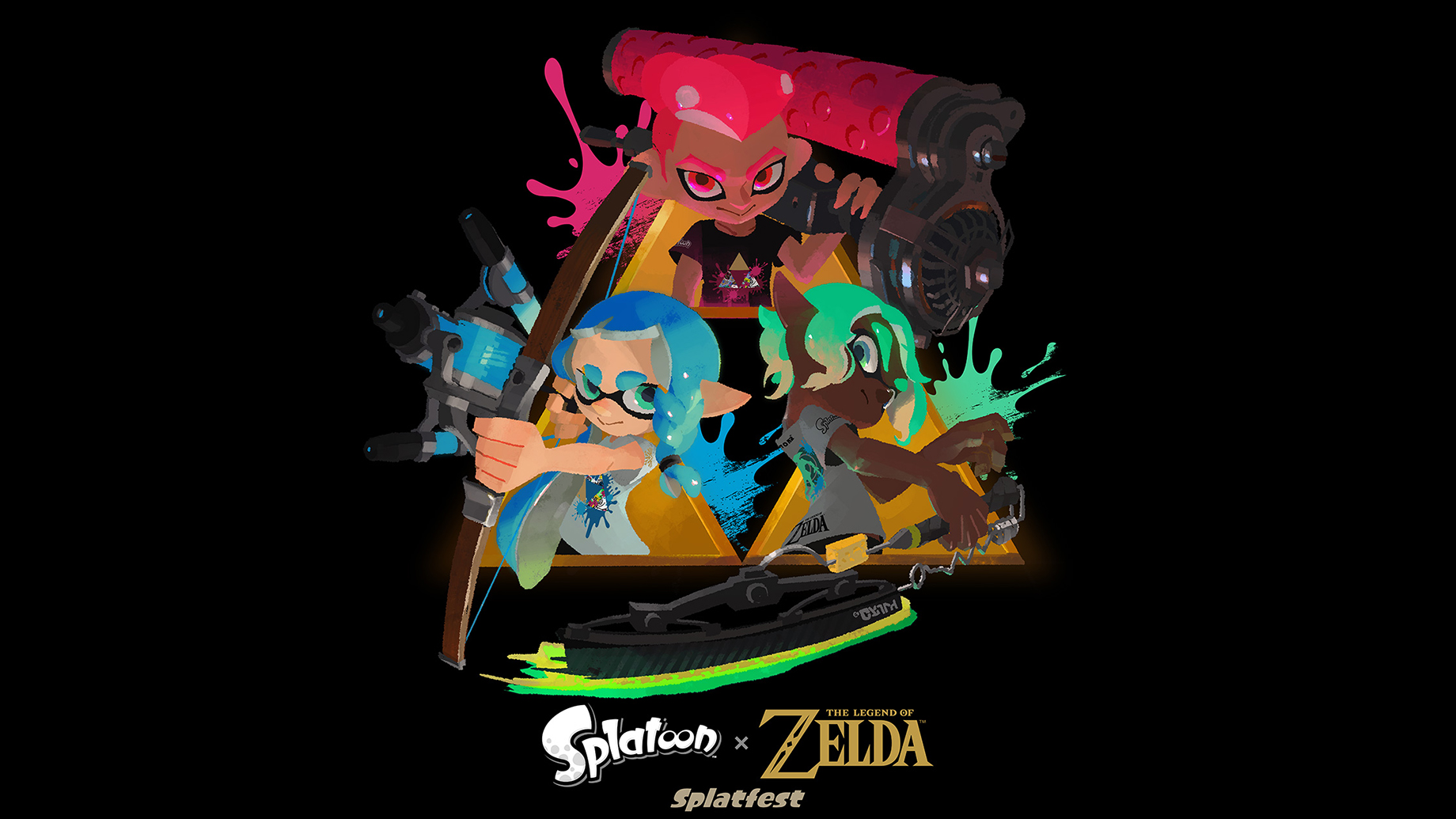 Splatoon x The Legend of Zelda Splatfest