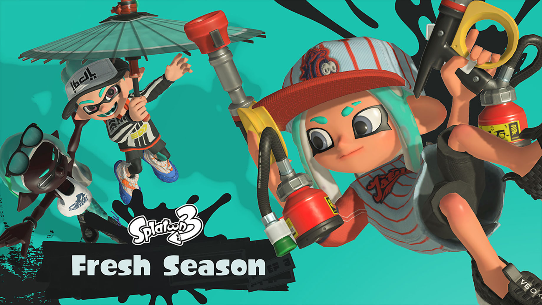 Splatoon 3: Expansion Pass – Side Order arrives spring 2024 (Nintendo  Switch) 