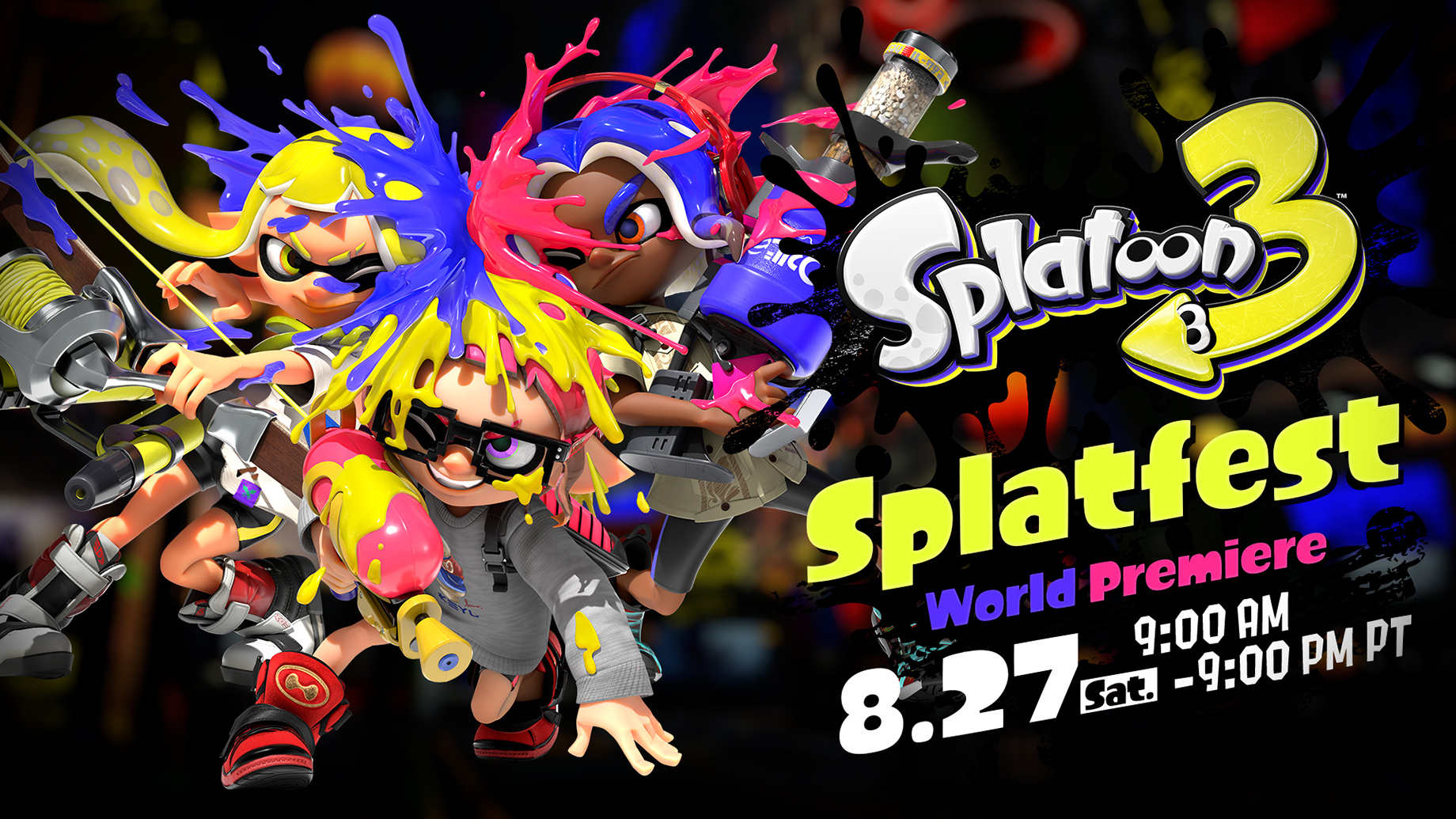 Splatoon™ 3 – Download the Splatoon 3: Splatfest World Premiere Demo Today  for a Super-Fresh Sneak Peek – Official Nintendo Site