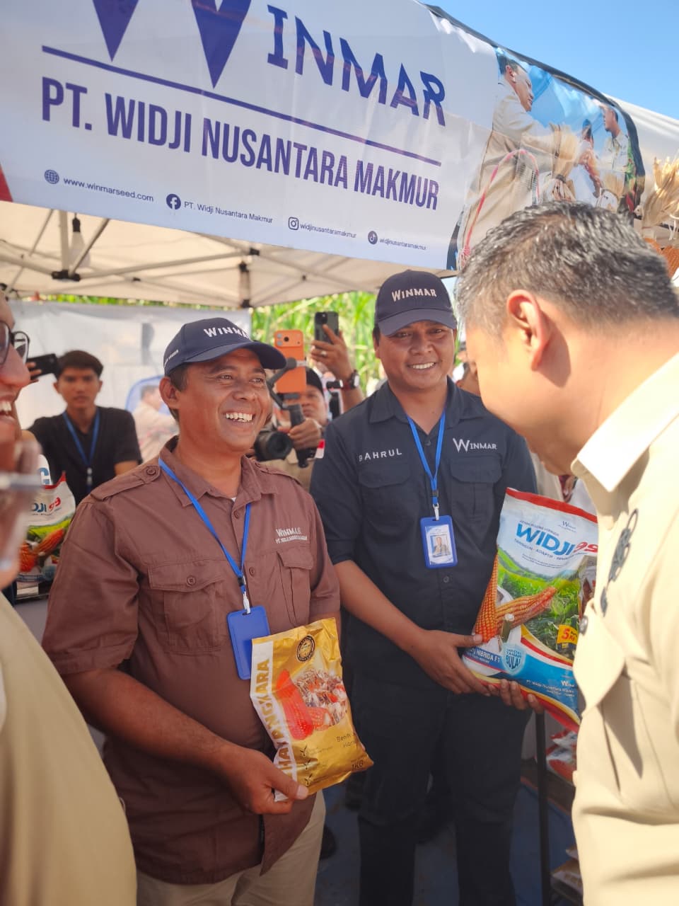 PT. Widji Nusantara Makmur (WINMAR) turut berpartisipasi dalam kegiatan Temu Tani dan Pelantikan DPD & DPC se-Jawa Timur.